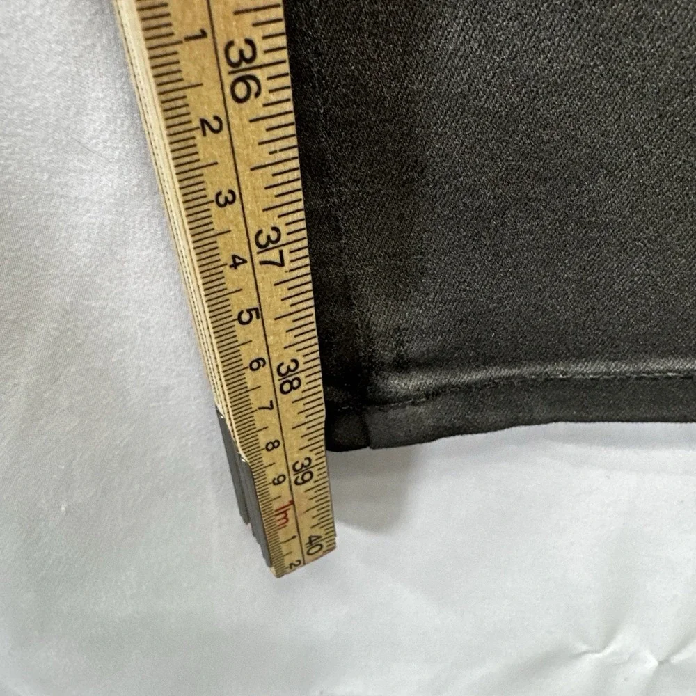 Vizcaino Women Silver/Gray‎ Shimmery Skinny Pants Size 27